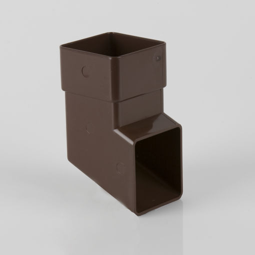 Picture of br516br brown downpipe shoe square