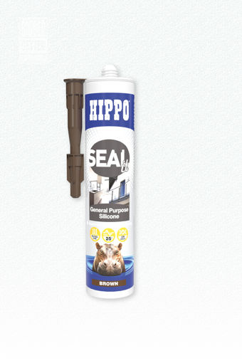 Picture of Hippo SEALit General Purpose Silicone Brown