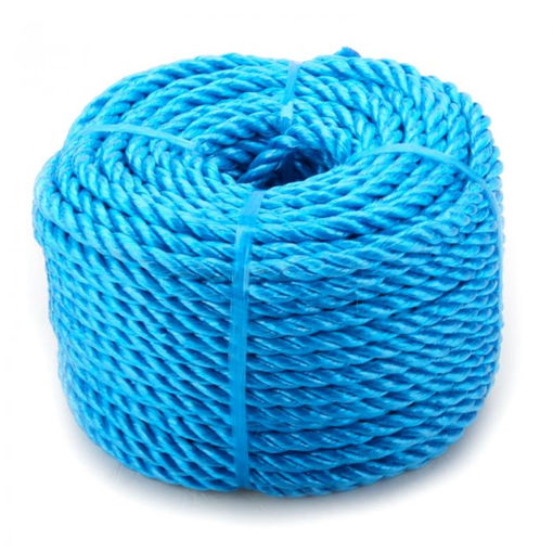 Picture of 12mm x 30m blue poly rope