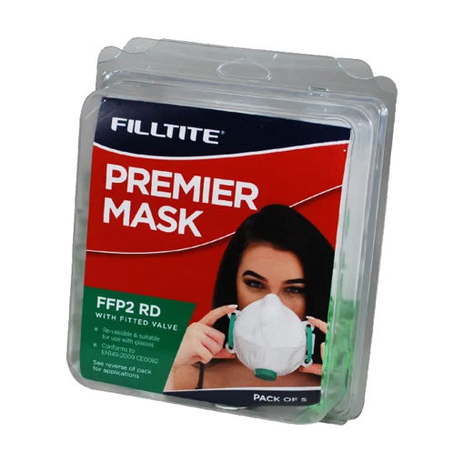 Picture of Filltite Premier Mask FFP2 no valve 2 pack