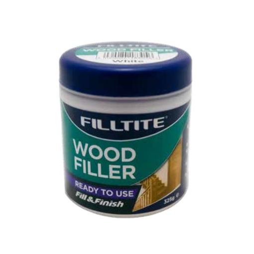 Picture of filltite ready mixed woodfiller white 325g