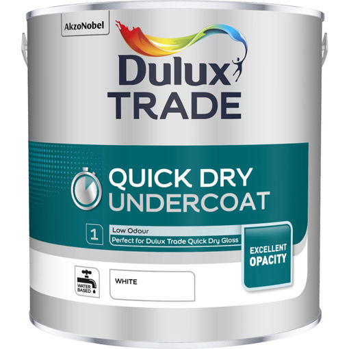 Picture of DT Quick Dry Undercoat White 2.5ltr