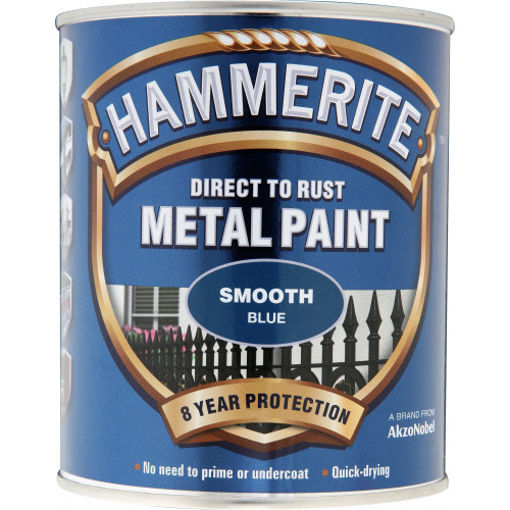 Picture of HM METAL PAINT SMOOTH BLUE 750ML