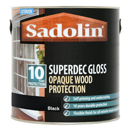 Picture of SADOLIN SUPERDEC BLACK 2.5L