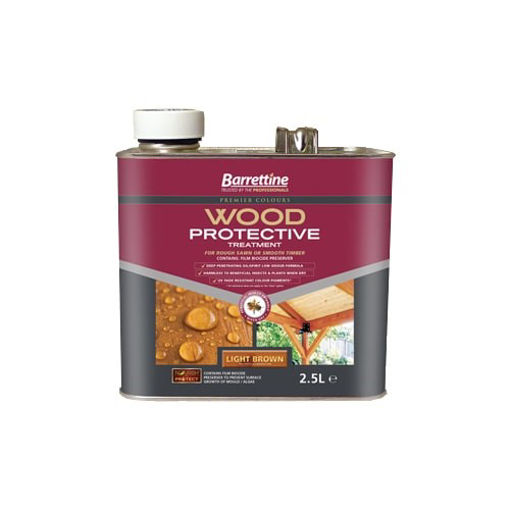 Picture of Barrettine Prottective Treatment Light Brown 2.5ltr