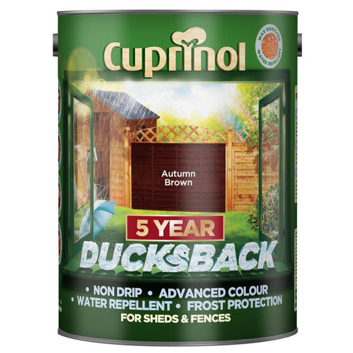 Picture of Cuprinol Ducksback Autumn Brown 5ltr