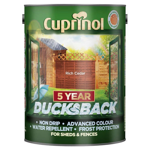 Picture of Cuprinol Ducksback Rich Cedar 5ltr