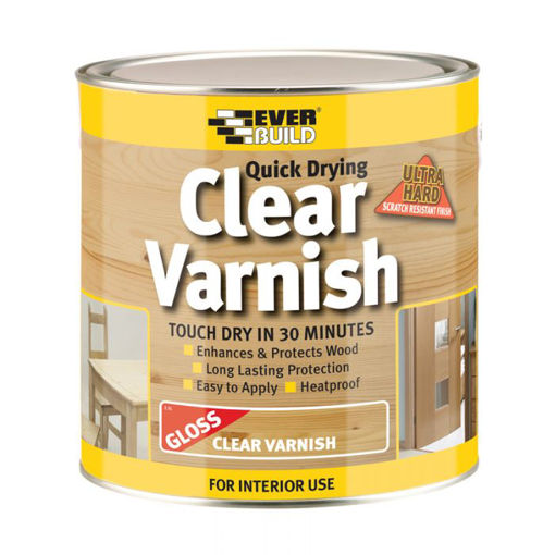 Picture of clear varnish matt 2.5ltr