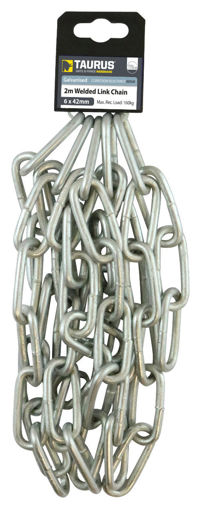 Picture of Straight Link Chain 6X42MM GALV 2M