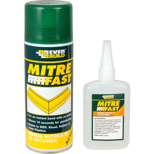 Picture of mitre fast adhesive 50g