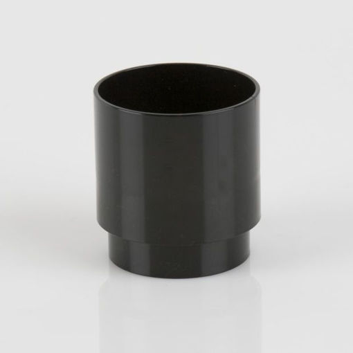 Picture of br206br brown downpipe connector round