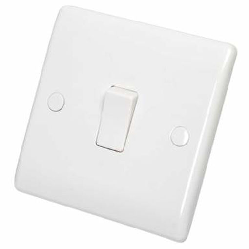 Picture of NEXUS 1 GANG 2 WAY 10A SWITCH WHITE