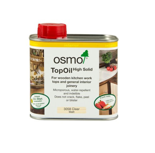 Picture of 3058 Osmo Topoil Clear Matt 500ml