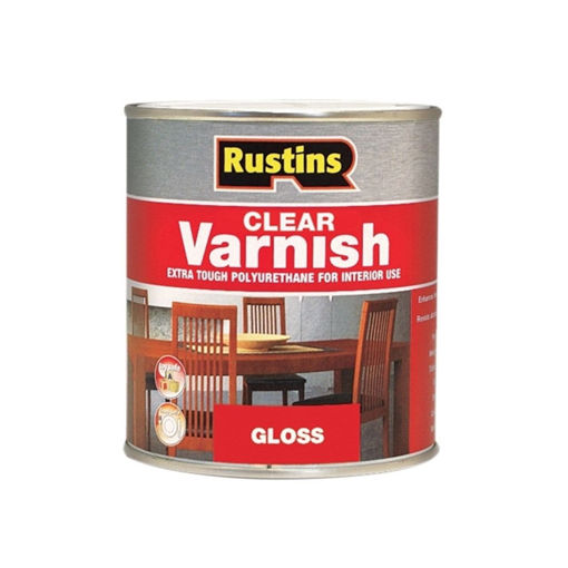 Picture of Rustins Poly Gloss Clear 500ml