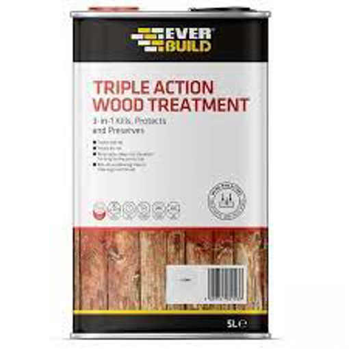 Picture of lumberjack triple action wood treatment 5l