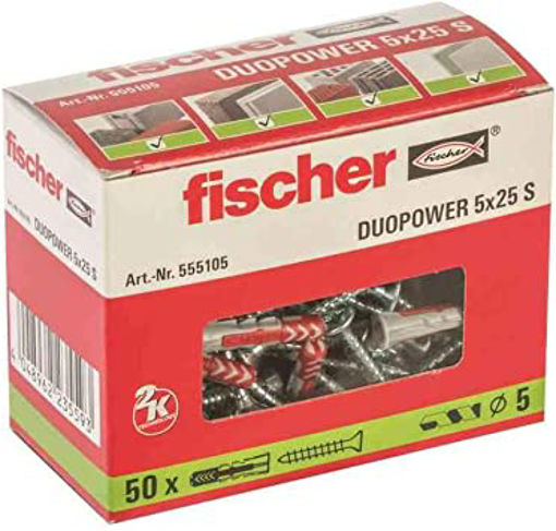 Picture of Fischer Duopower 5x25 box 100