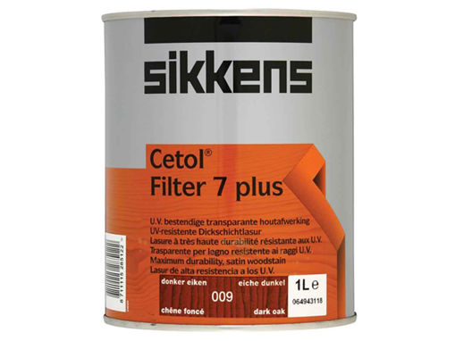 Picture of CETOL FILTER 7 PLUS DARK OAK 1L