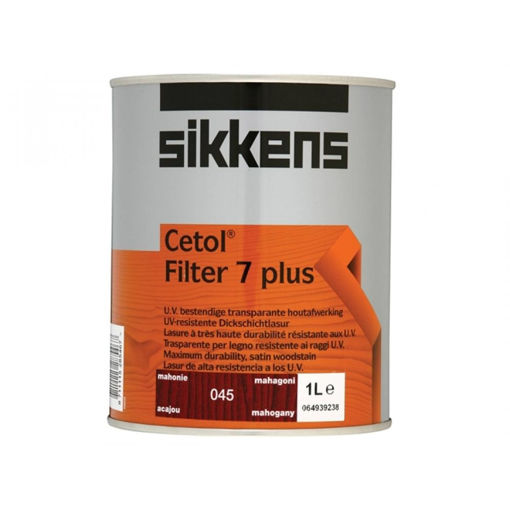 Picture of CETOL FILTER 7 PLUS MAHOGANY  1L