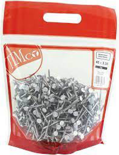 Picture of acn50lb 1kg bag 50mm aluminium clout nails