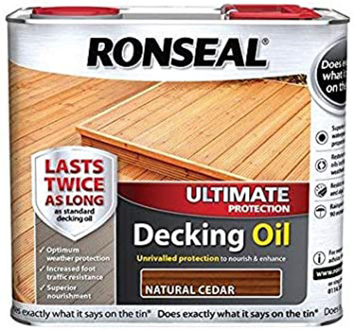 Picture of ULTIMATE DECKING OIL NATURAL 2.5LT