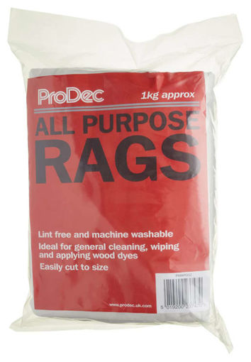 Picture of pmwp002 prodec all purpose rags 1kg