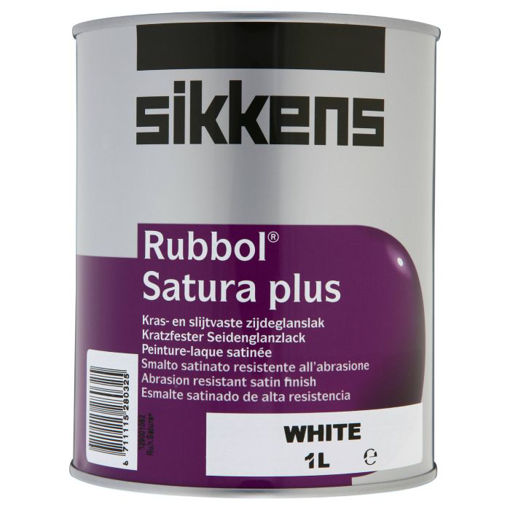 Picture of RUBBOL SATURA PLUS WHITE 1L