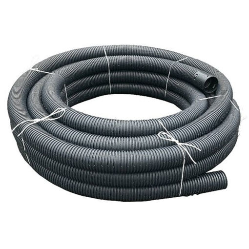 Picture of Naylor Black Perforated Land Drain 80mm x 100mtr Coil