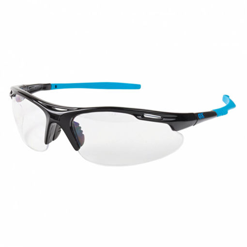 Picture of oxs248101 clear wrap around safety glasses