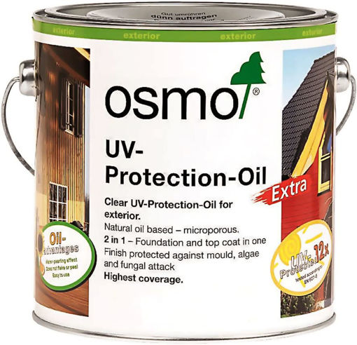 Picture of 420D Osmo UV-Protection Oil Satin Clear 2.5ltr