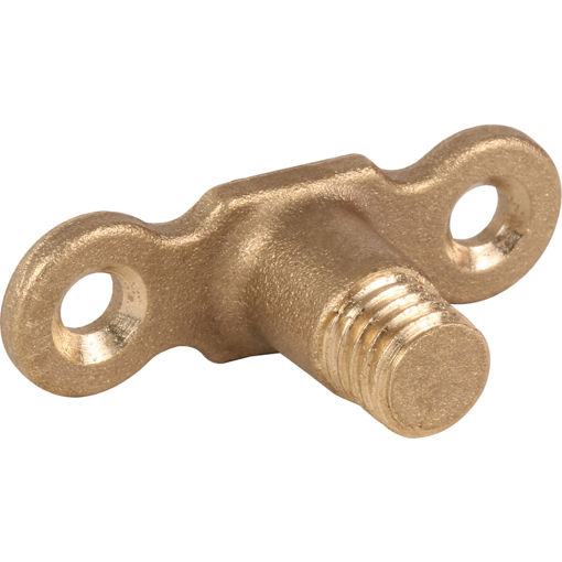 Picture of 45000481 A11 cast brass backplate CP 10mm male