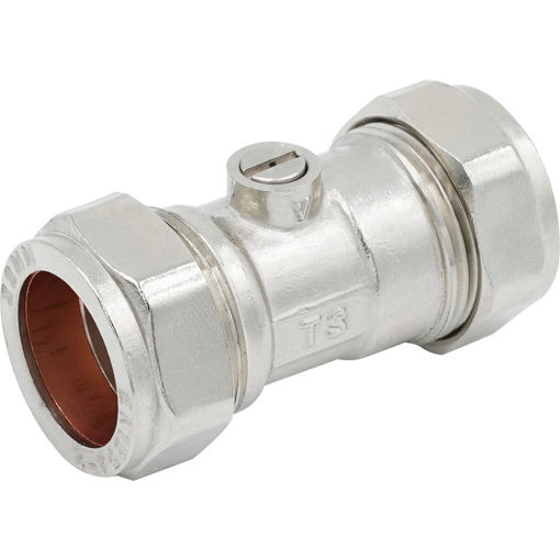 Picture of 10030311 QQE isolating valve 22mm CP