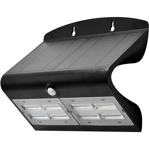 Picture of Solar Guardian PIR Wall Light IP44 Black