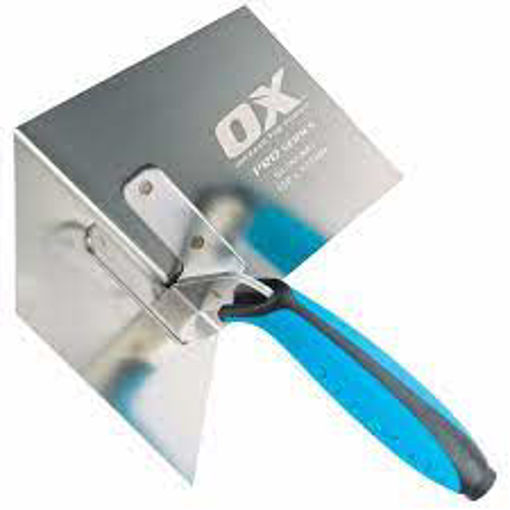 Picture of OX Pro Dry Wall External Corner Trowel 100 X 125mm