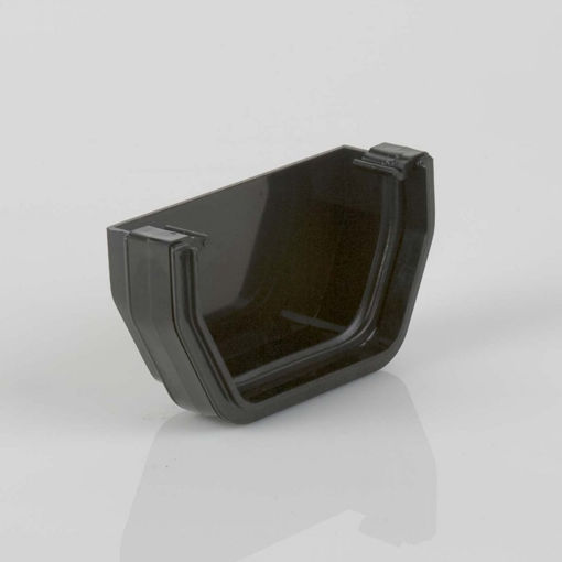 Picture of br057b black external stopend square