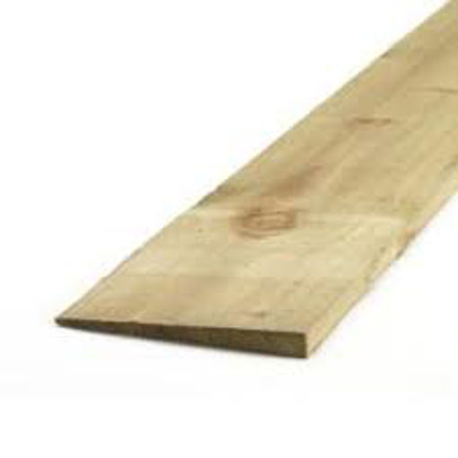 Picture of featheredge board  green treated ex 22x150