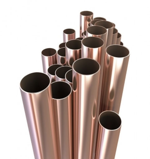 Picture of copper tube 28mmx0.9mmx3m