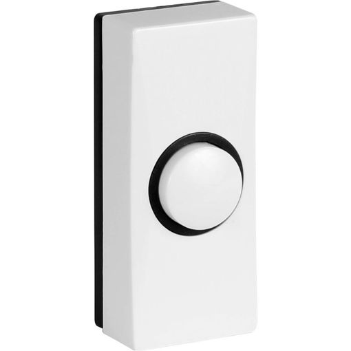 Picture of BYRON WIRED  BELL PUSH WHITE