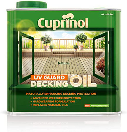 Picture of CX UV Guard Decking Oil Natural 2.5ltr