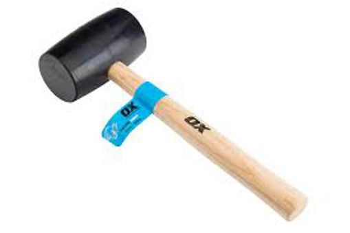 Picture of OX Trade Black Rubber Mallet - 24 oz