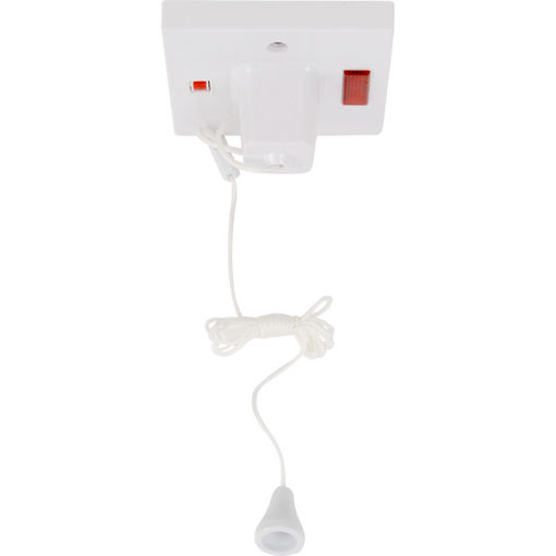 Picture of ppj048t  Ceiling Pull switch 45amp & neon