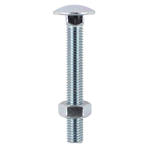 Picture of Roofing Bolt & SQ Nut - BZP 6 x 40 - 110