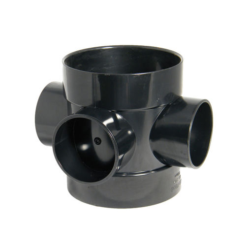 Picture of bs425b  soil pipe short boss 110mm