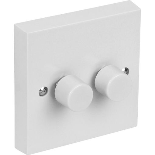 Picture of Dimmer Switch 2gang 2way double