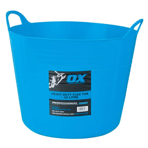 Picture of OX Pro Heavy Duty 42L Flexi Tub