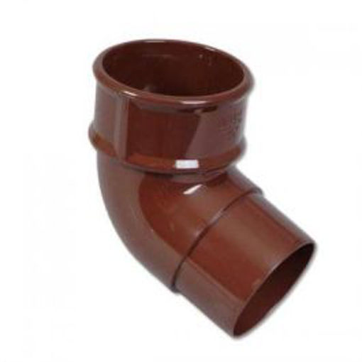 Picture of br208br brown 92.5 downpipe bend round