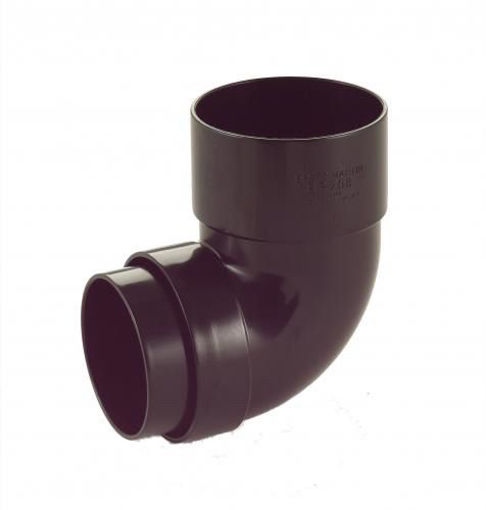 Picture of br208b 92 Downpipe bend Black 