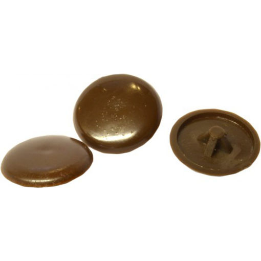 Picture of CJ122A Brown Pozi Screw Cover Caps