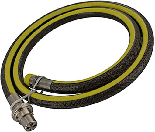 Picture of BFGHENB-200 straight bayonet gas hose 2mtr