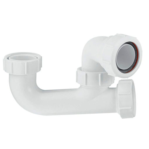 Picture of sm10 40mm low level 50mm seal bath trap