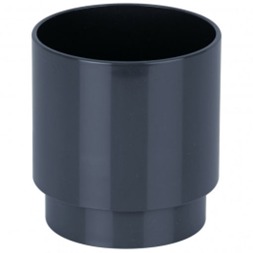 Picture of BR206AG Anthracite Grey downpipe connector round